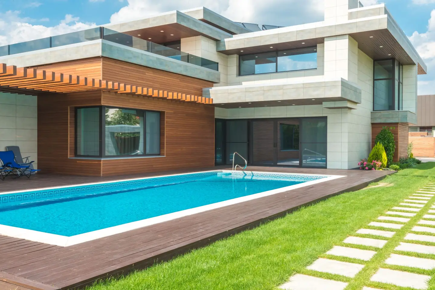Swimming pool built in Mayvale, NSW